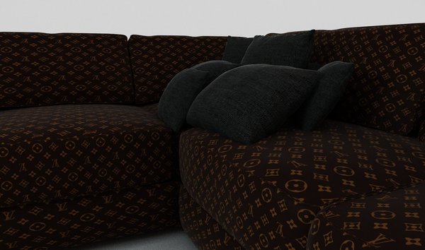 furniture design /// Louis Vuitton Sofas // by Jason Phillips